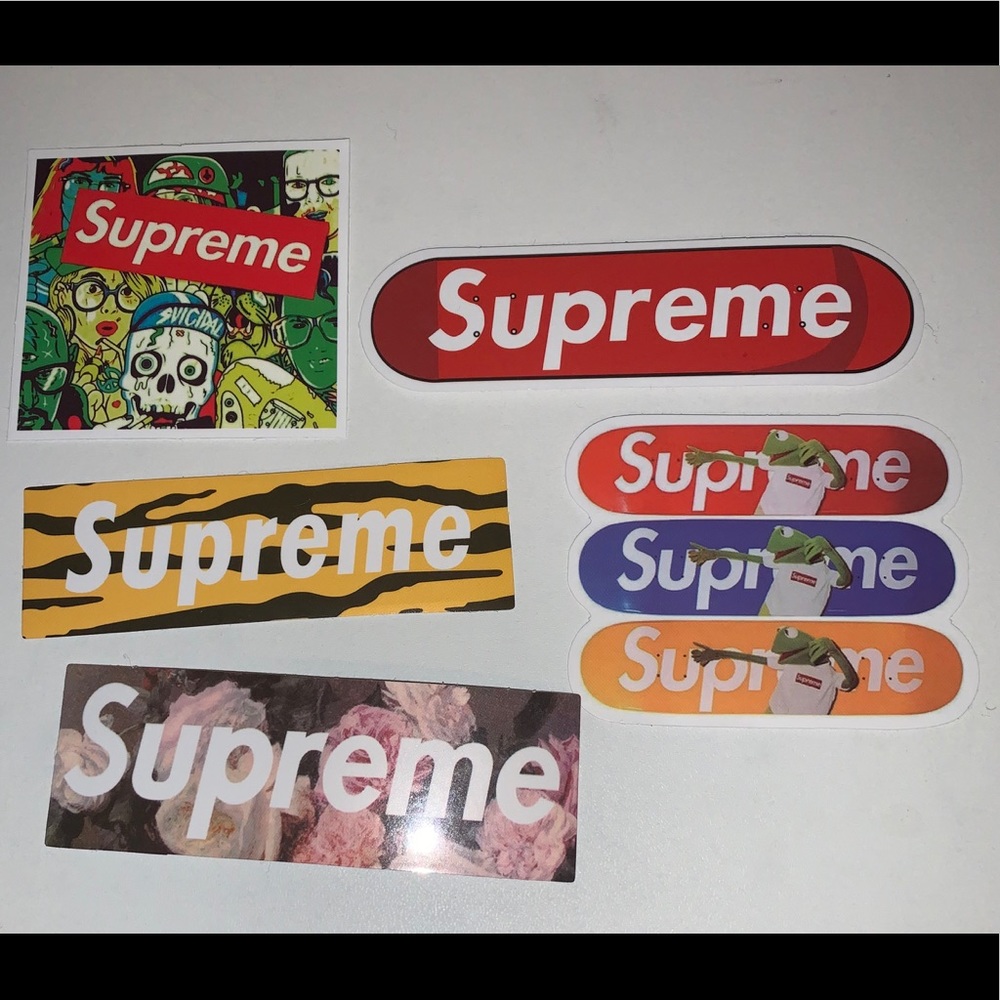 supreme stickers